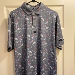 Men’s Large Bad Birdie Lush Polo